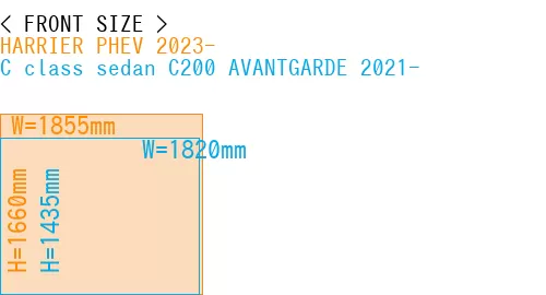 #HARRIER PHEV 2023- + C class sedan C200 AVANTGARDE 2021-